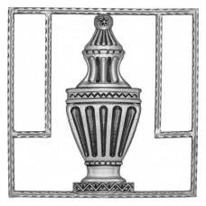 Декоративная панель металлическая (1196)  40х40 cм