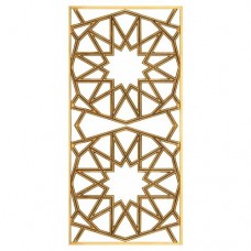 Декоративная панель металлическая (1403) 81x40 см